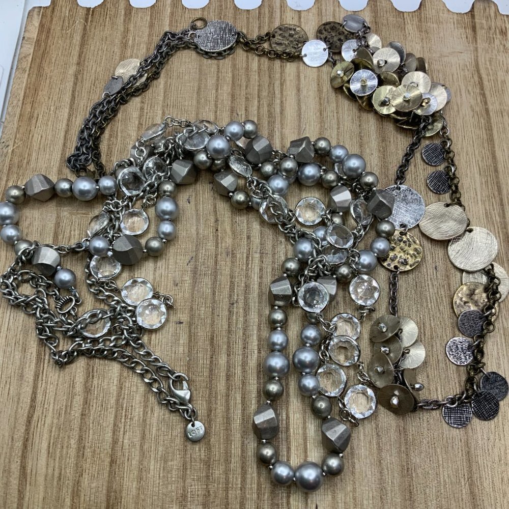 LOFT Statement Bundle Long Necklaces (2)